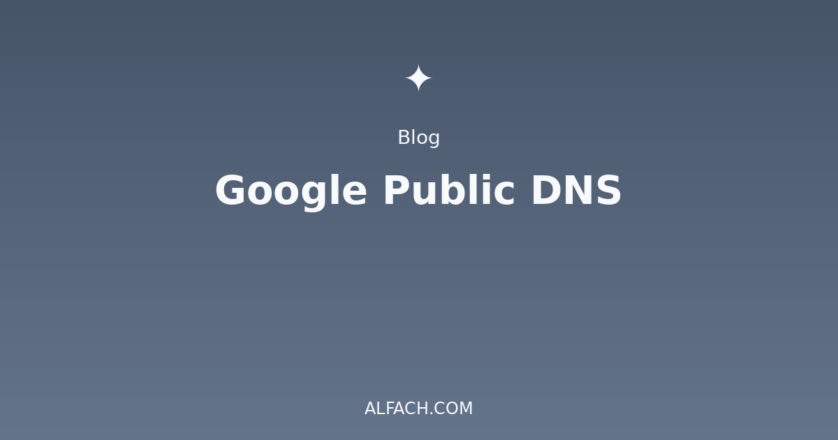 Google Public DNS